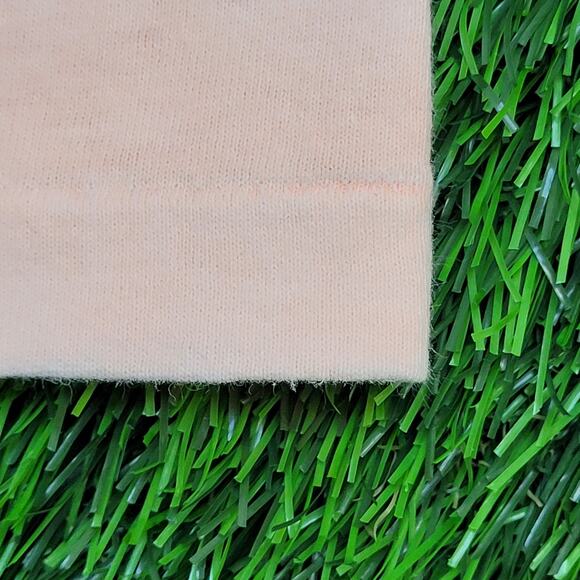 Vintage Surfer Shirt Womens Large 21x26 Peach Virginia-Beach - Picture 12 of 14